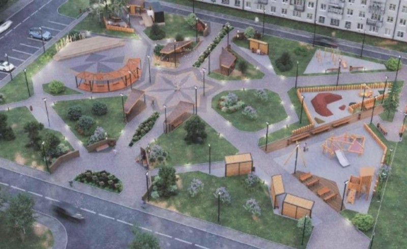 Жители Емвы выбрали, какие объекты будут обустраиваться в "Парке семейного отдыха" в 2025 году