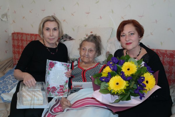 Воркутинка Лидия Братухина на 90-летие получила поздравление от Владимира Путина