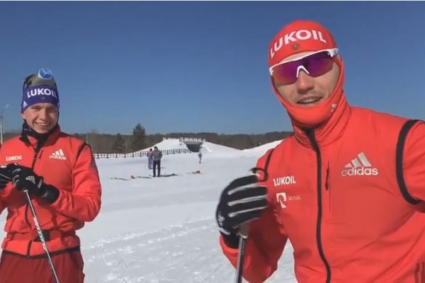 Лыжники Никита Крюков и Александр Большунов пригласили болельщиков на Чемпионат России в Коми