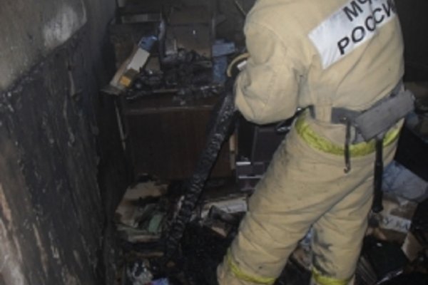 В Емве на пожаре спаслись семь человек 