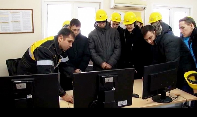 Студенты Усинского филиала УГТУ познакомились с производством "РН – Северная нефть"