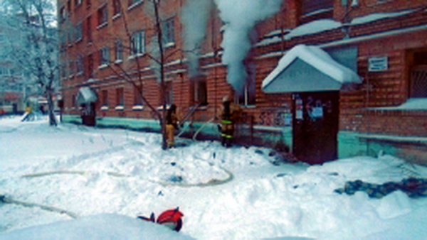 В Сосногорске неизвестные подожгли квартиру 