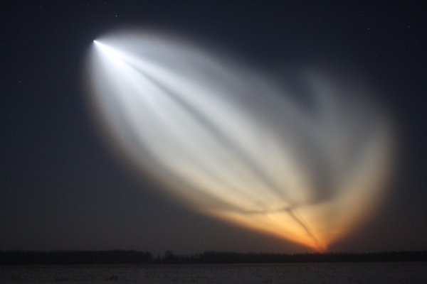 Жители Коми приняли ступень ракеты за комету