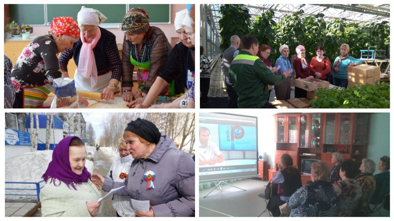 Сыктывкарские пенсионеры дегустировали руколу, вуктыльские – коми национальные блюда