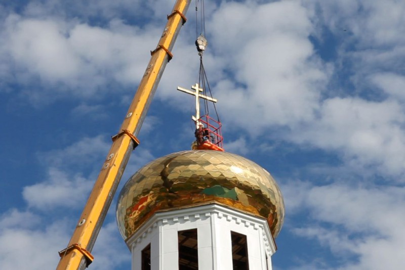 В Ижме реставрируют православный храм

