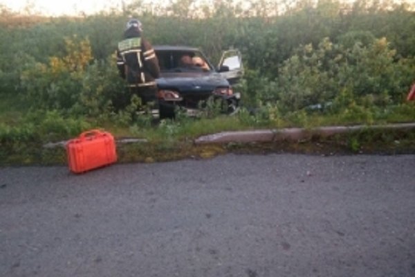 Полицейские Усть-Вымского района вычисляют, кто устроил аварию на трассе 