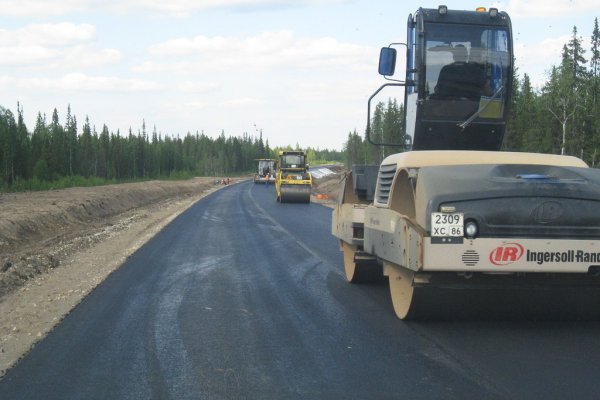 В Коми продолжается строительство автодороги 