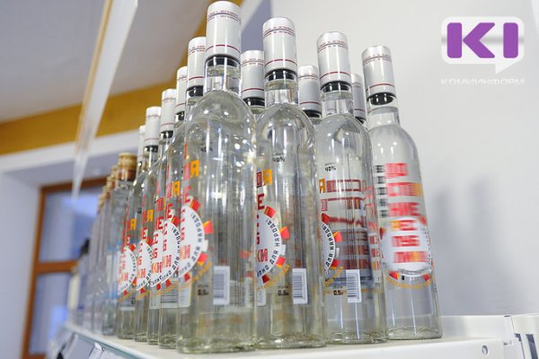 У сосногорского бизнесмена нашли 23 ящика контрафактного алкоголя