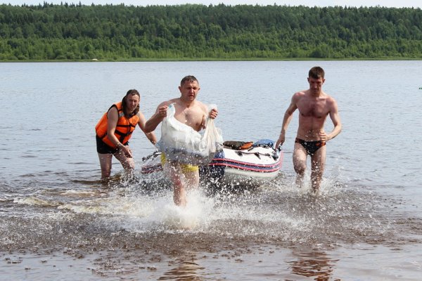 В Сыктывдинском районе завершилось открытое первенство республики по спасательному многоборью на воде