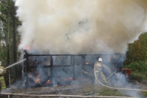 При пожаре в Сыктывдинском районе погиб мужчина