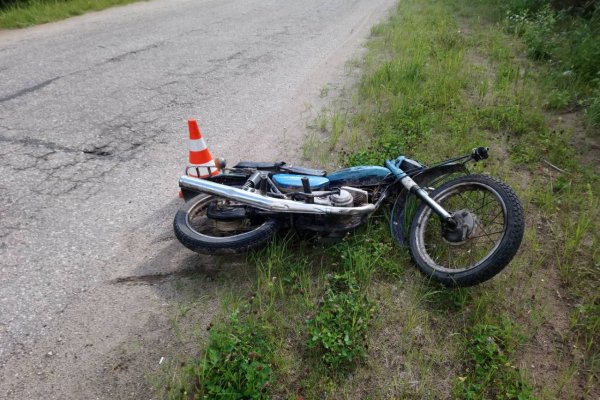 В Княжпогостском районе нетрезвый мотоциклист въехал в 