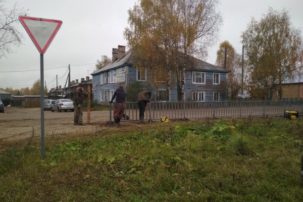 В Усть-Куломе оградят пешеходные переходы рядом с детским садом и школой