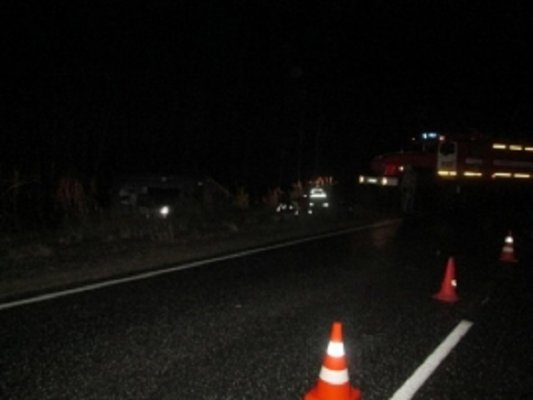 В Княжпогостском районе гонки на фургонах привели к аварии
