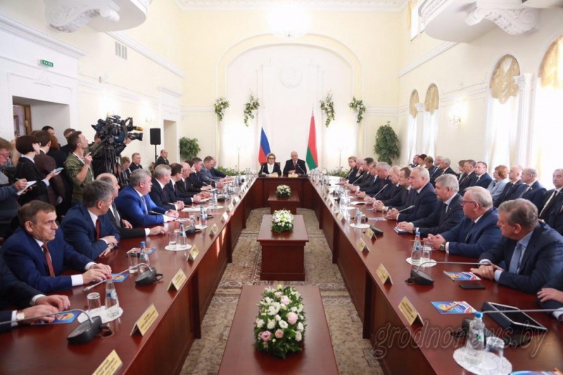 Руководители регионов России и Беларуси заинтересованы в совместной работе на благо народов 

