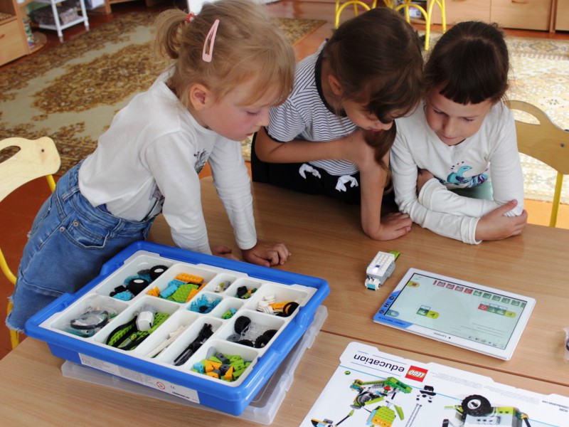 При поддержке ЛУКОЙЛа в ярегском детском саду открыли "Лего-игротеку"