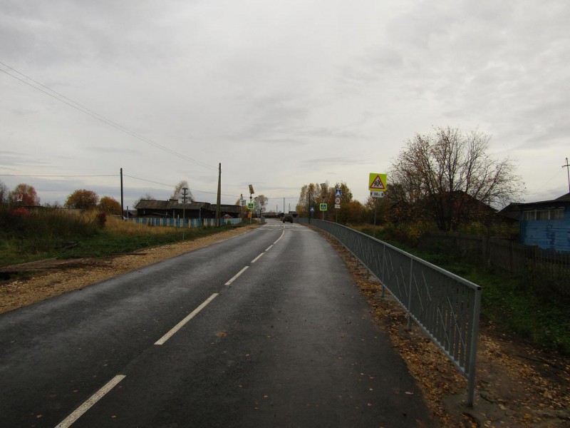 В Усть-Куломском районе капитально отремонтированы пять километров дороги "Керчомъя – Дзёль"