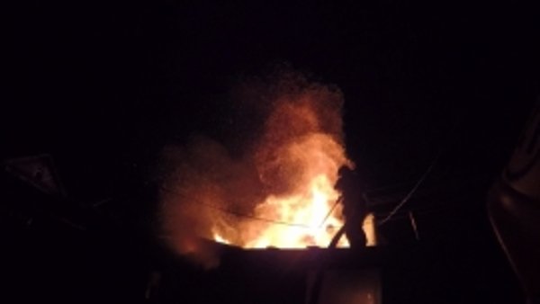 Сыктывкарские пожарные больше часа тушили дачный дом