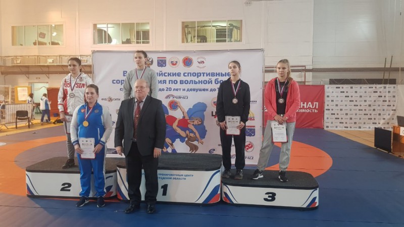 Мария Шибанова из Сыктывкара завоевала "бронзу" на всероссийских соревнованиях по вольной борьбе