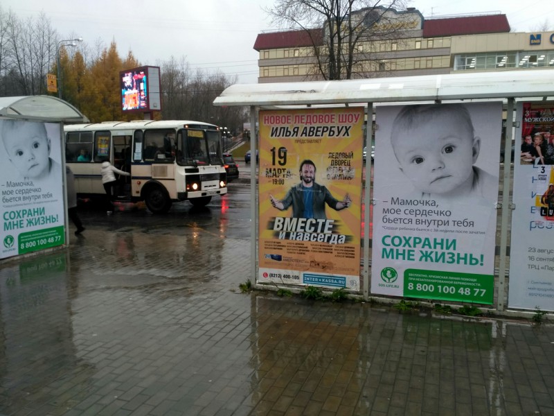 В Сыктывкаре через рекламу призывают сохранить жизнь неродившимся детям