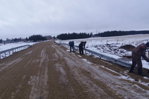 Ремонт сложного участка трассы под Усть-Цильмой обошелся в 9,8 млн рублей