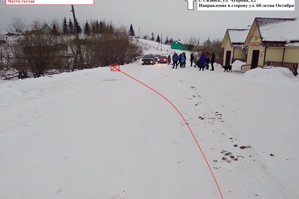 В Ижемском районе в ДТП погиб 32-летний водитель снегохода 