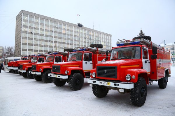 Новая противопожарная техника в Коми должна работать в новогодние праздники