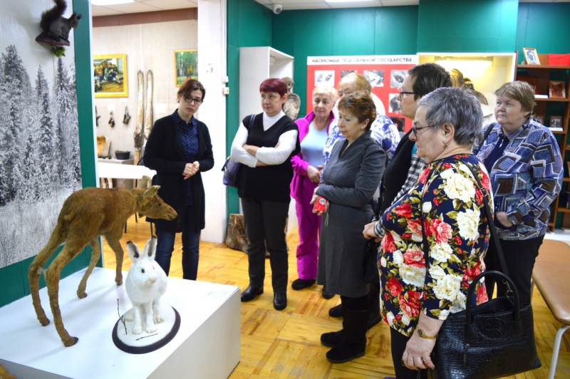 Пенсионеры Троицко-Печорска прошлись по музеям Ухты
