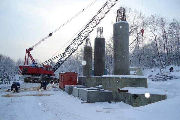 В Коми продолжается реконструкция моста через реку Лемью