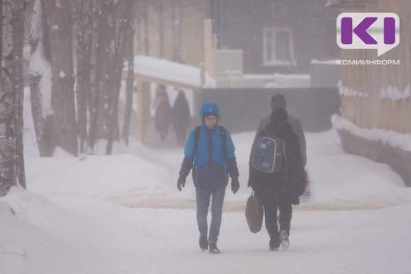 В Воркуте из-за погоды вновь отменили занятия в школах