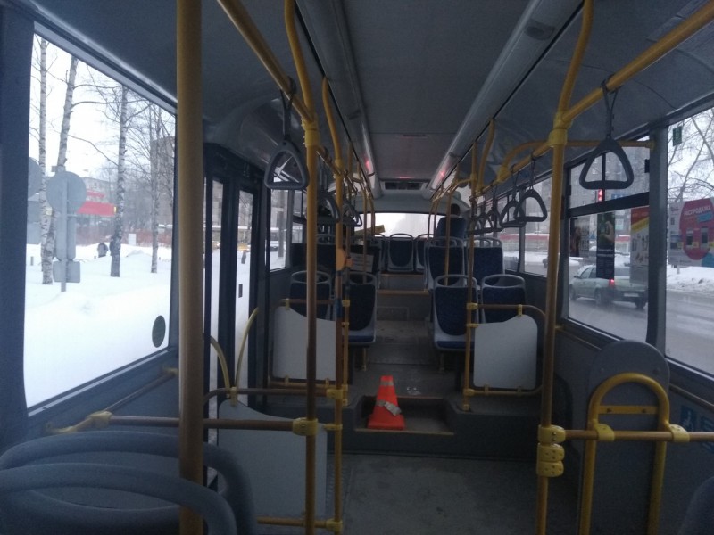 В сыктывкарском автобусе вновь упала пассажирка