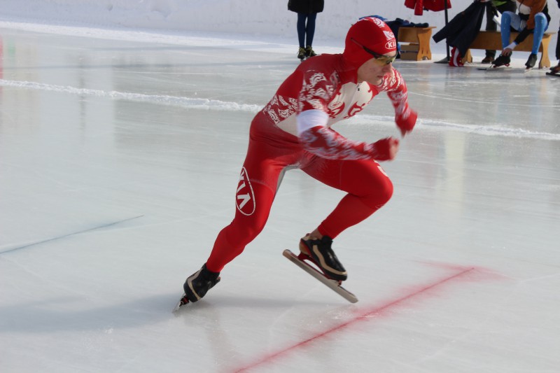 Сыктывкар – лидер первого дня в соревнованиях конькобежцев