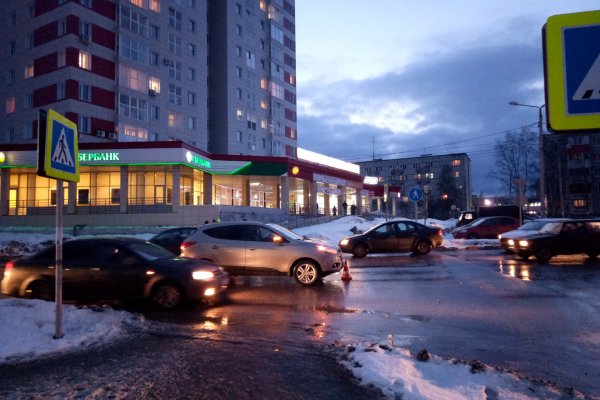 В Сыктывкаре неопытный водитель сбил пенсионерку