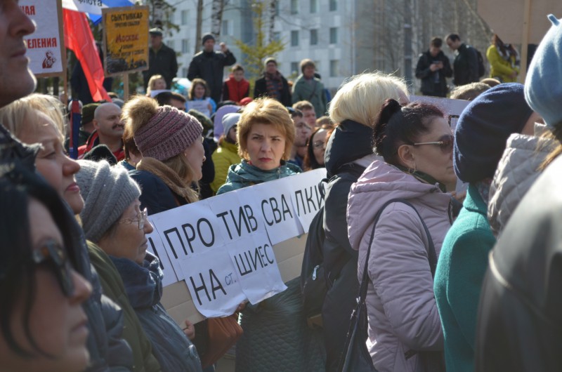 Контекст недели: митинг в Сыктывкаре против строительства мусорного полигона в Шиесе прошел без эксцессов