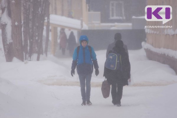 В Воркуте из-за погоды отменили учебу и ограничили въезд на кольцевую дорогу