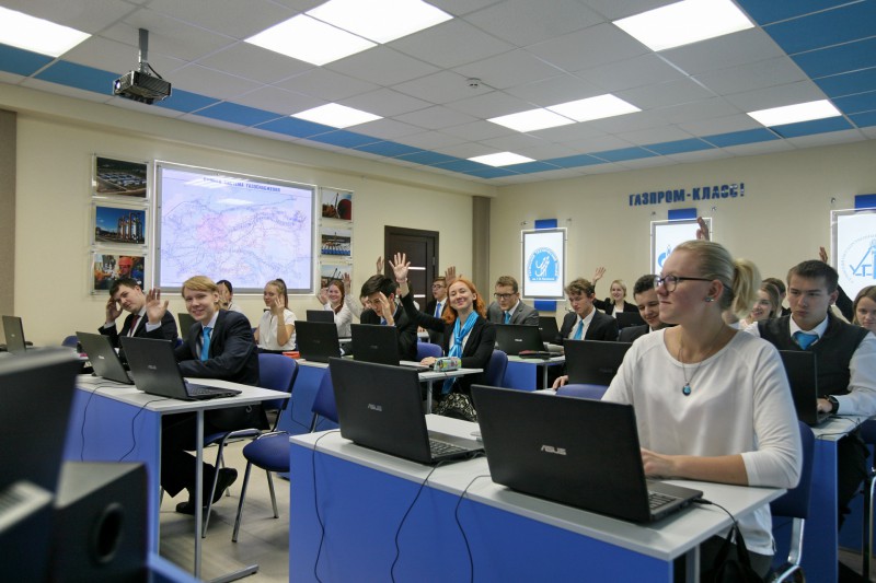 Начался набор учеников в "Газпром-класс" Ухты