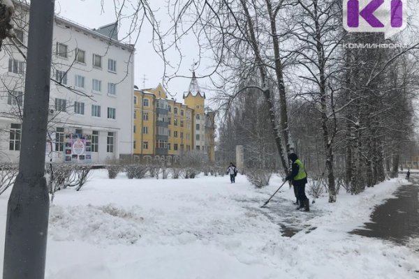 Снегопад в Сыктывкаре: коммунальную технику с летнего режима перевели в зимний