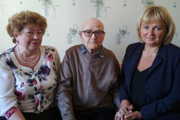 В Вуктыле ветерану Великой Отечественной войны Константину Агееву исполнилось 100 лет