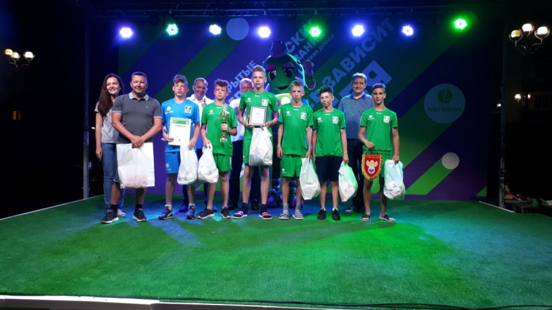 Юные футболисты из Коми вошли в пятерку сильнейших команд страны