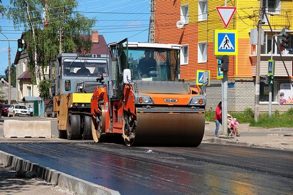 В Сыктывкаре завершен ремонт семи участков дорог
