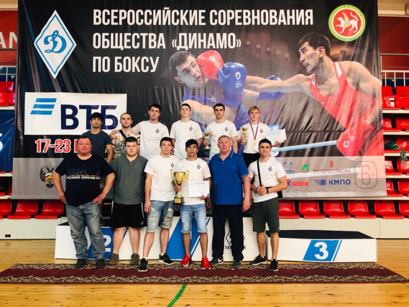 Боксеры Коми заняли первое общекомандное место на всероссийском турнире общества "Динамо" 