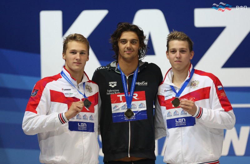 Николай Зуев завоевал второе "серебро" первенства Европы по плаванию