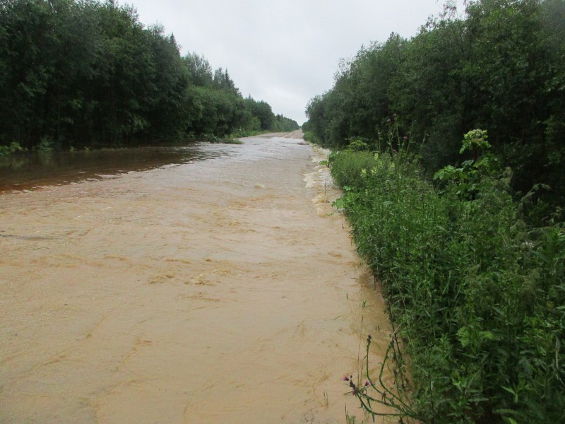 "Почти Иркутское наводнение": в Усть-Куломском районе природная стихия затопила дома, бани, огороды и дороги