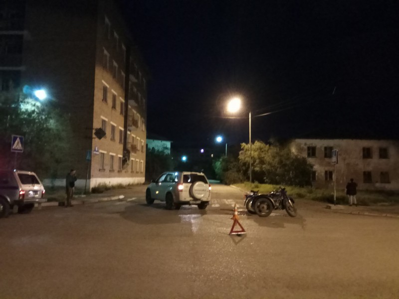 Под Воркутой пострадал пассажир мотоцикла "Урал"