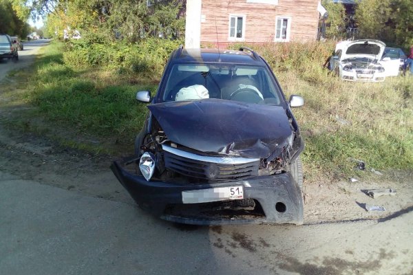 Под Сыктывкаром пострадала водитель из Мурманской области 