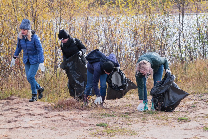 Сыктывкарцы приняли участие в экологическом субботнике