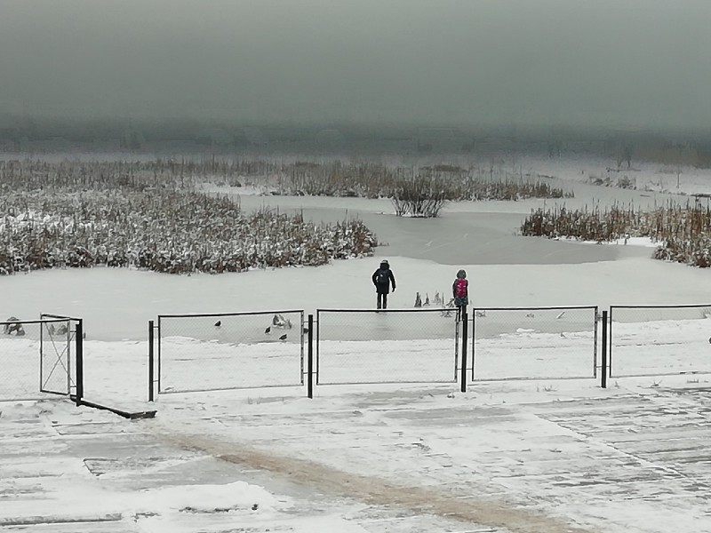 Школьники Троицко-Печорска рискуют провалиться под лед