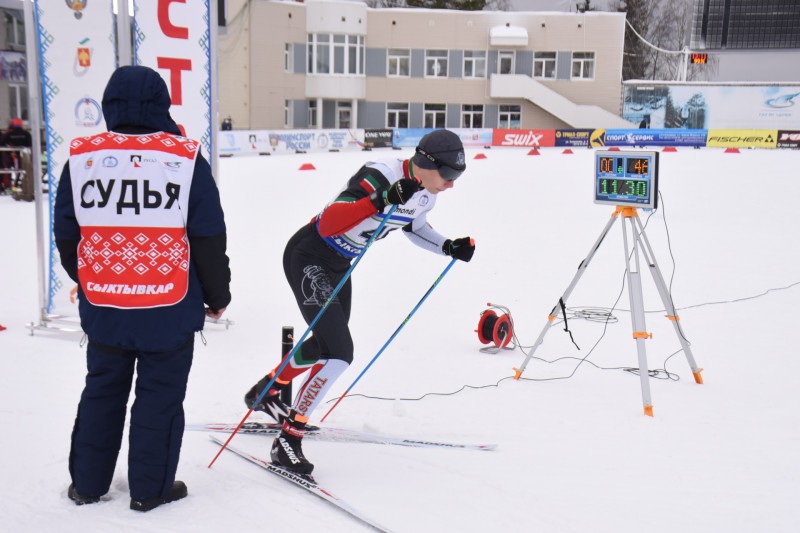 Лыжники сборной Коми собрали полный комплект медалей на "Сыктывкарской лыжне"