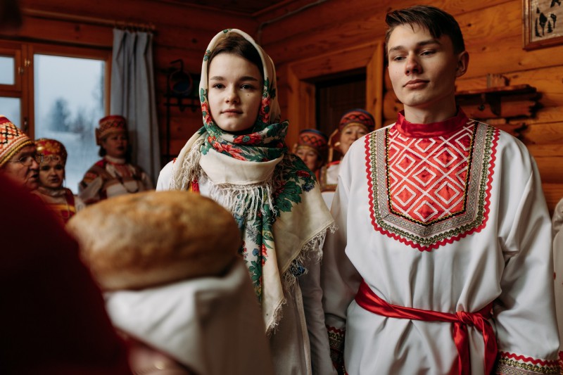 Нацпарк "Югыд ва" показал москвичам свадьбу на коми земле 


