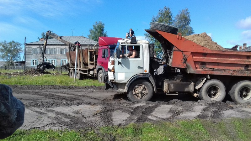 В Мылве Троицко-Печорского района по инициативе ТОС отремонтировали дорогу