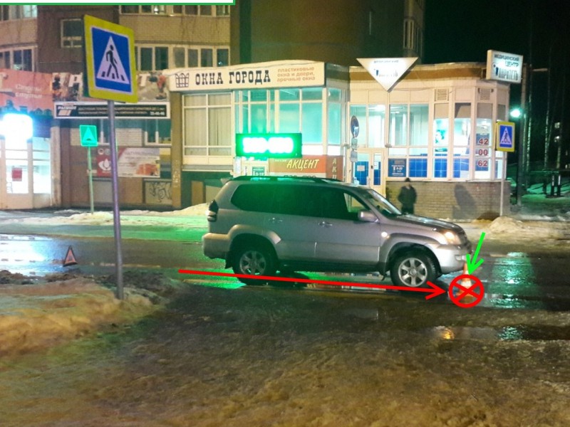 В Сыктывкаре в ДТП пострадали два пешехода